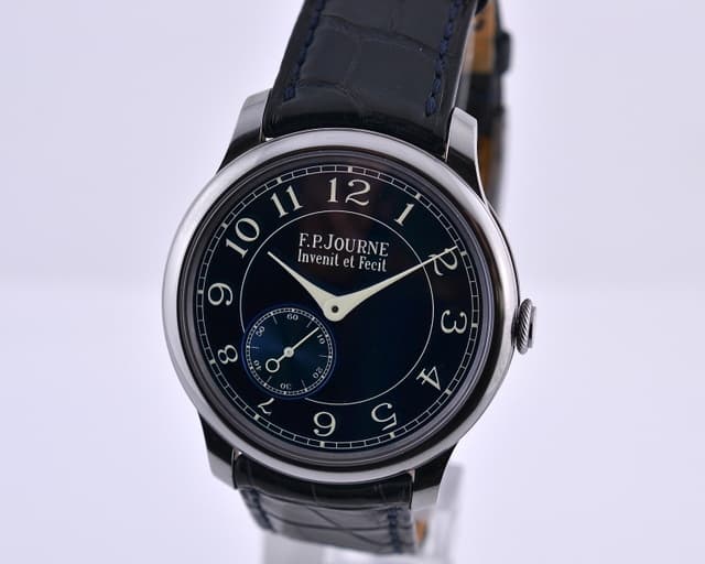 F. P. Journe Chronometre Bleu Tantalum Blue Dial 