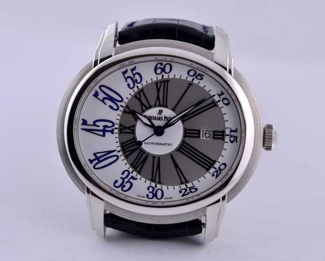 Audemars Piguet Millenary Automatic 18K WG Silver Dial