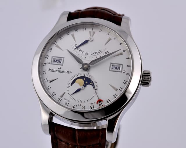 Jaeger LeCoultre Master Calendar SS Silver Dial