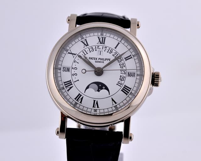 Patek Philippe Retrograde Perpetual Calendar 18K WG
