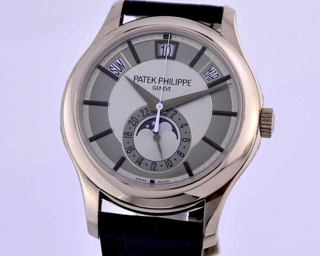 Patek Philippe Annual Calendar Silver Dial 18K WG

