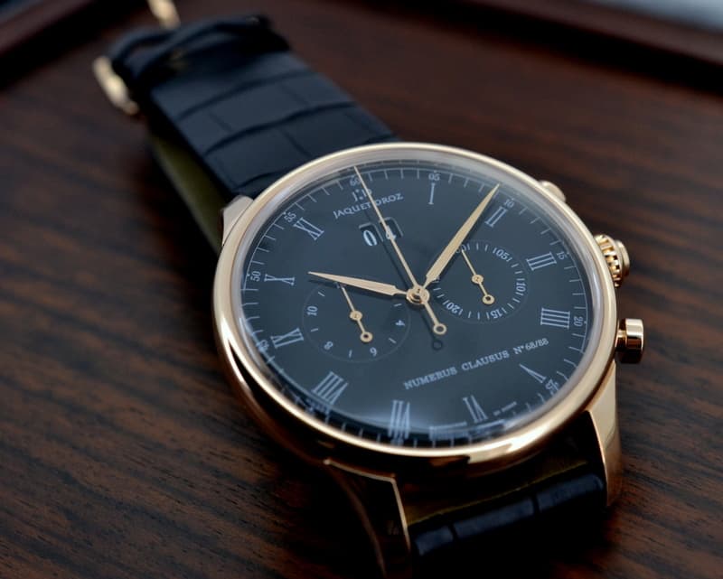 Jaquet Droz Chronograph Grande Date 18K Rose Gold