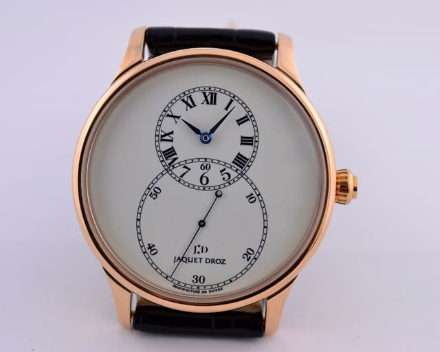 Jaquet Droz Grande Seconde 18K RG Ivory Dial