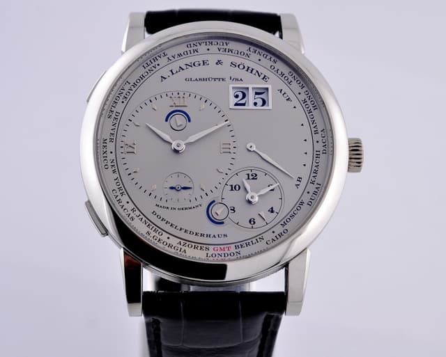 A. Lange and Sohne Lange 1 TimeZone Platinum 