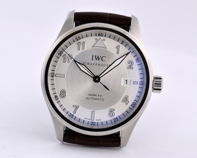 IWC Mark XVI Spitfire SS Silver Dial