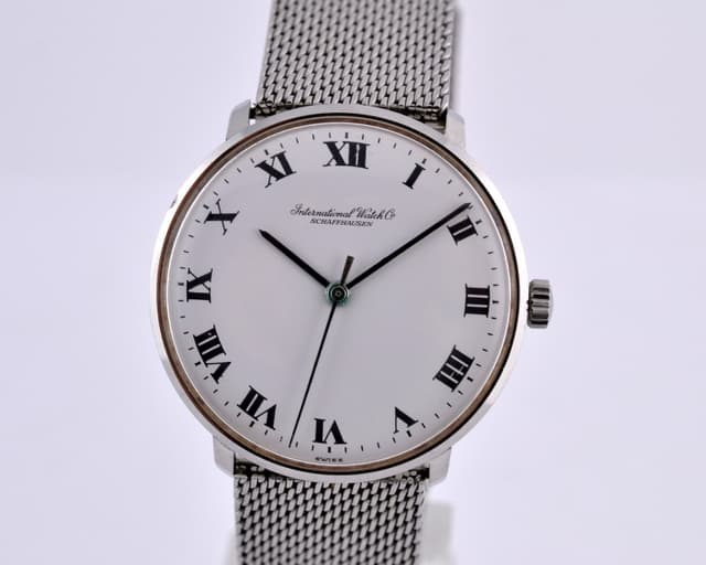 IWC Vintage Portofino SS / SS White Roman 