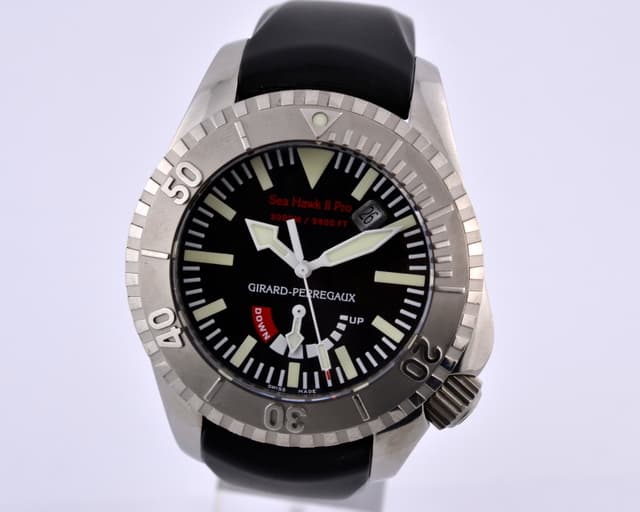 Girard Perregaux Sea Hawk II Pro Titanium / Rubber
