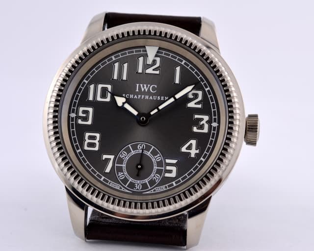IWC Vintage Collection Pilot Watch 18K White Gold