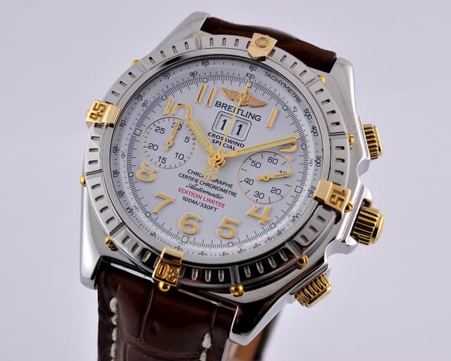 Breitling Crosswind Special Chronograph SS / 18K YG UNWORN