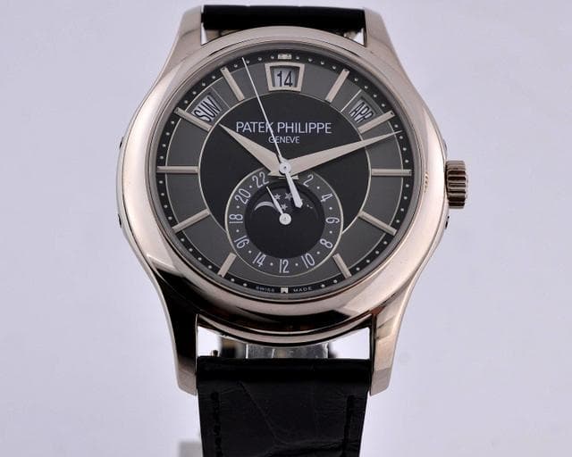 Patek Philippe Annual Calendar Black Dial 18K WG

