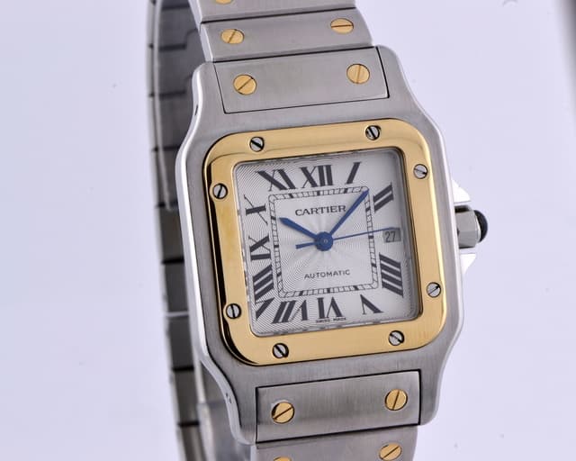 Cartier Santos 18K / SS Automatic 