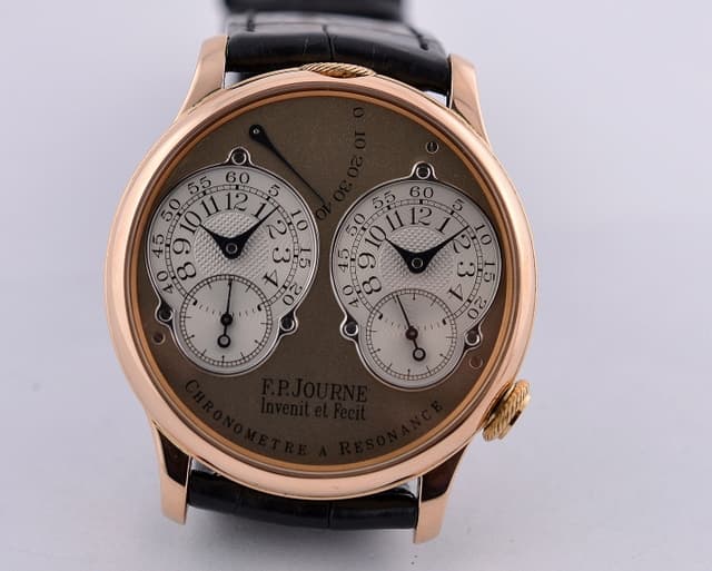 F. P. Journe Chronometre Resonance
18K RG Rose Dial