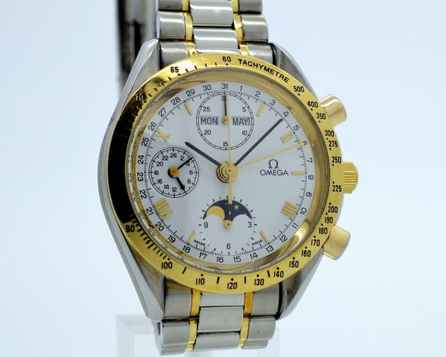 Omega Speedmaster Day Date Moon 18K / SS