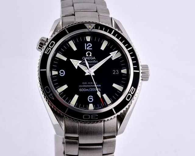 Omega Seamaster Planet Ocean Black Dial SS/SS 42MM