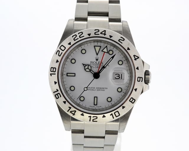 Rolex Explorer II White Dial 
