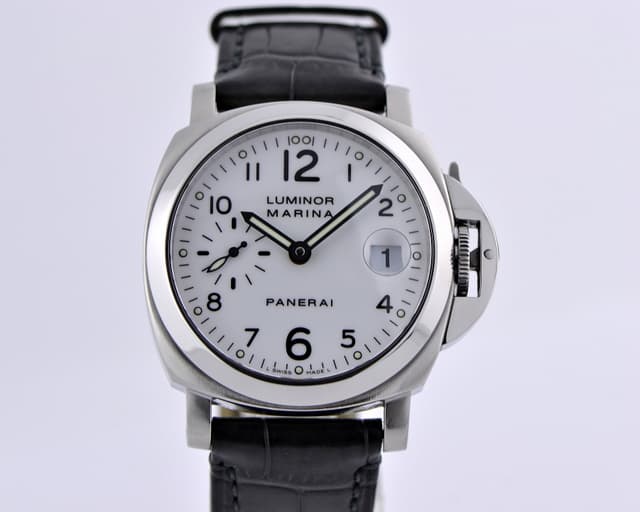 Panerai Luminor Marina SS White Dial 40MM