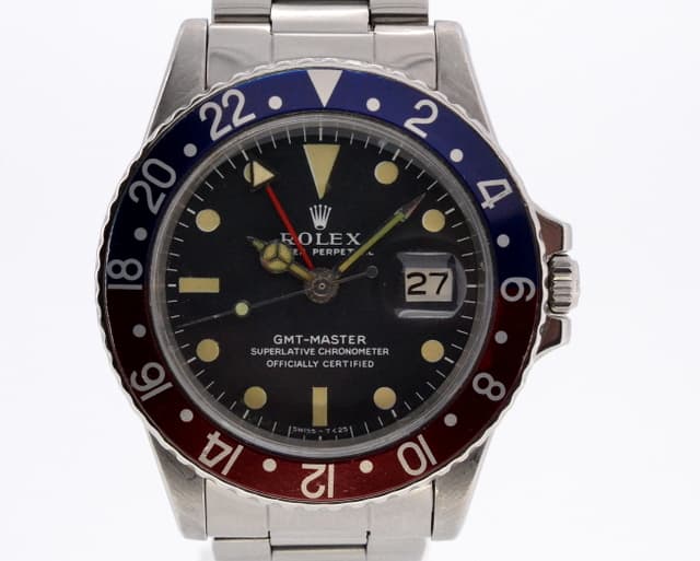 Rolex GMT Master Blue / Red "Pepsi Bezel" Circa 1969