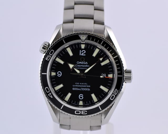 Omega Seamaster Planet Ocean Black Dial SS/SS 42MM
