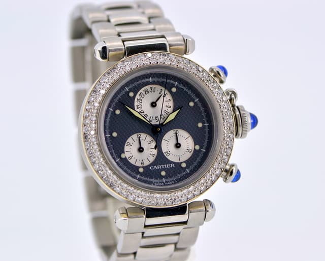 Cartier Pasha Chronograph Quartz SS / SS