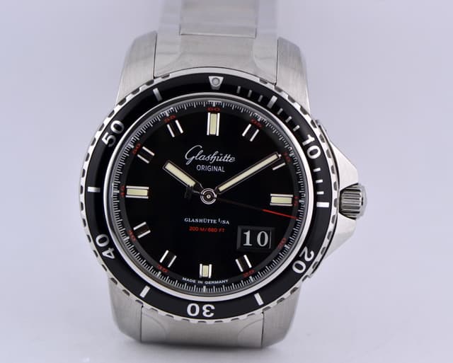 Glashutte Original Sport Evolution Panorama Date SS / SS