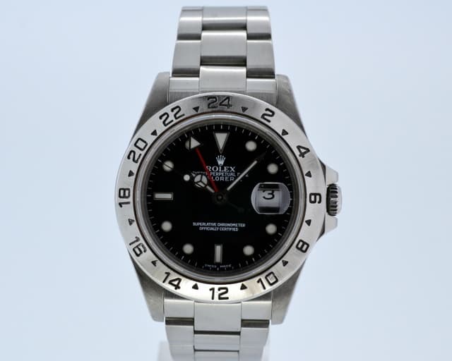 Rolex Explorer II SS Black Dial 