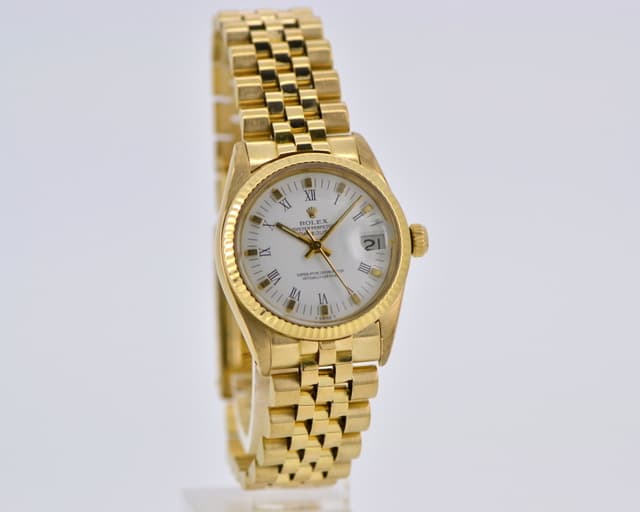 Rolex Oyster Perpetual Date 18K YG / YG