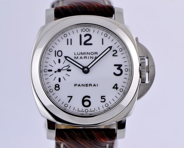 Panerai Luminor Marina White Dial Manual 44MM