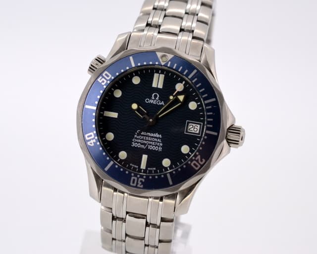 Omega Seamaster Automatic Mid Size Blue Dial SS / SS