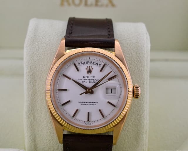 Rolex Oyster Perpetual Day Date 18K RG Circa 1956