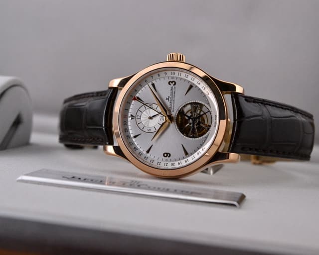 Jaeger LeCoultre Master Tourbillon 18K Rose Gold