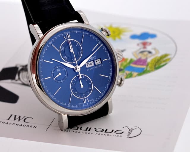 IWC Portofino Chronograph SS Laureus Sport Edition