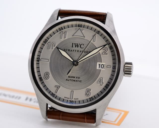 IWC Mark XVI Spitfire SS Silver Dial
