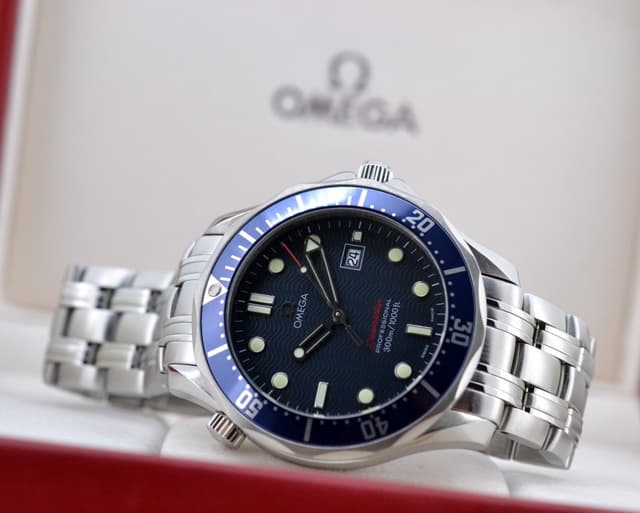 Omega Seamaster Professional SS Blue Dial Quartz