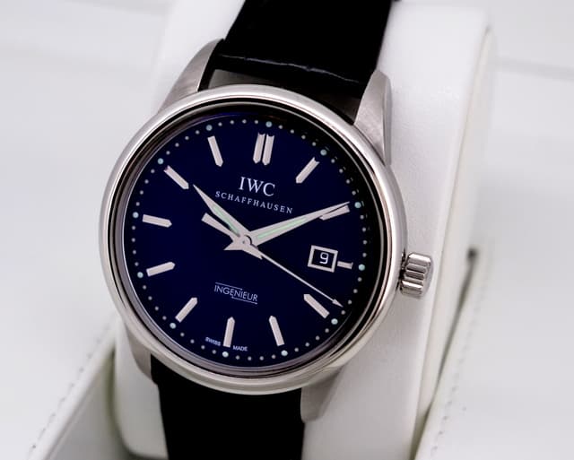 IWC Ingenieur Vintage Collection Black Dial SS 