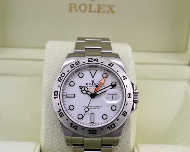 Rolex Explorer II White Dial 