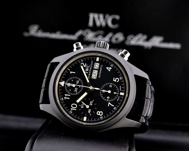 IWC Flieger Pilot Chronograph Ceramic 