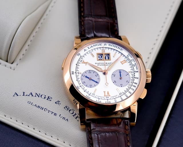 A. Lange and Sohne Datograph 18K Rose Gold UNWORN