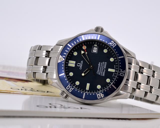 Omega Seamaster Professional Blue Dial SS / SS 