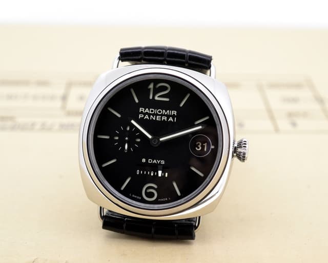Panerai Radiomir 8 Days Manual Wind SS 45MM