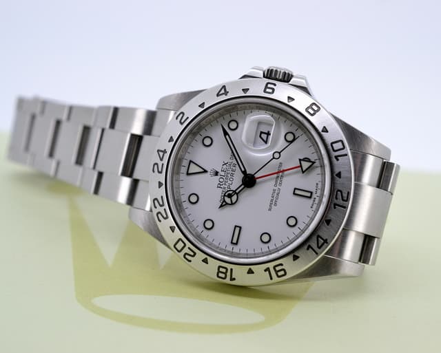 Rolex Explorer II White Dial 