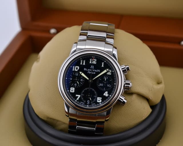 Blancpain Leman Flyback Chronograph Mid Size SS / SS
