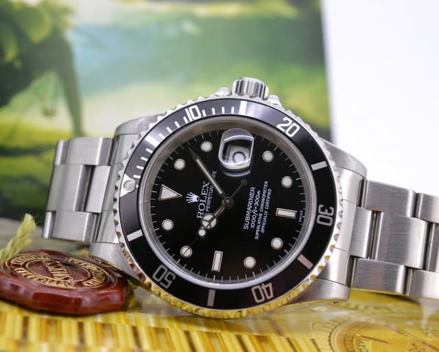 Rolex Submariner SS Black Dial 