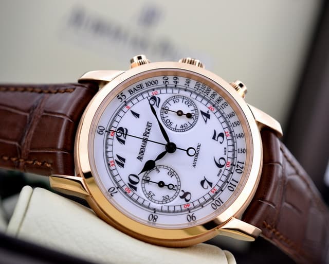 Audemars Piguet Jules Audemars Chronograph White Dial 18K Rose Gold UNWORN