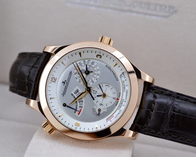 Jaeger LeCoultre Master Geographic 18K Rose Gold 40MM