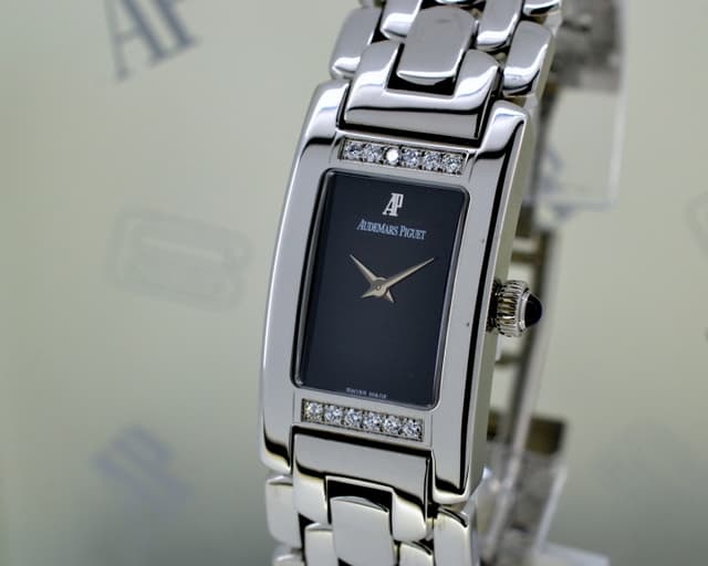 Audemars Piguet Ladies Promesse SS Black Dial