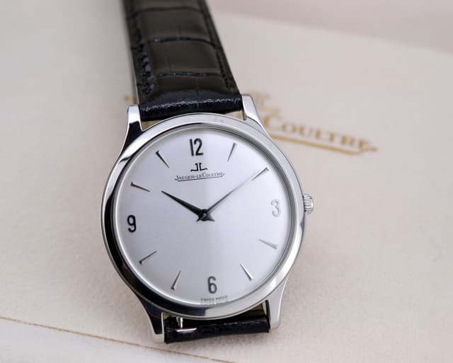 Jaeger LeCoultre Ultra Thin SS Silver Dial / Deployant