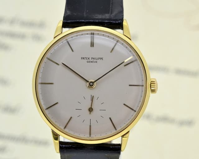 Patek Philippe Vintage Calatrava "Amagnetic" 18K Yellow Gold