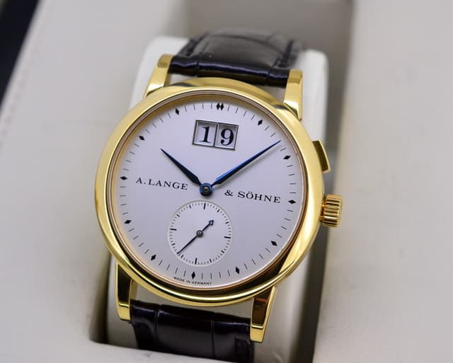 A. Lange and Sohne Saxonia Manual Wind 18K Yellow Gold