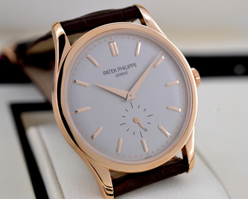 Patek Philippe Calatrava Manual Wind 18K Rose Gold