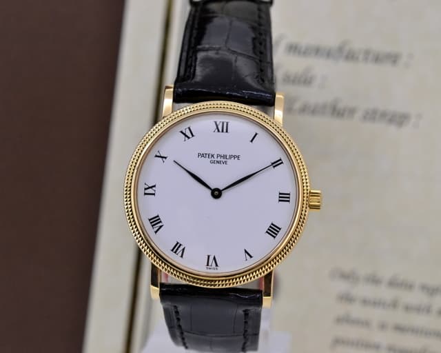 Patek Philippe Calatrava Automatic 18k Yellow Gold